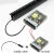 鹿色磁吸轨道灯配件电源变压器100W200W300W48V直通模块转角模块 转角模块