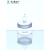 扁形称量瓶玻璃高型称量瓶密封瓶称瓶高形称量皿称样瓶 高型15×15mm