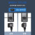 三插品字尾电源线丹麦认证3芯1.5平方三圆柱插头10A1.8米 10条【丹麦三插+C13带锁】 3*1.5平方 ( 1.8m