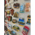冰箱贴 世界各国旅行冰箱贴旅游纪念品城市磁贴 ins创意网红打卡外国景点 浅灰色 捷克鼹鼠
