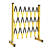 昊鹰 玻璃钢可移动式施工折叠围挡车间区域隔离栏护 玻璃钢管式 黄黑款 长2.5米*宽40cm*高1.2米