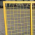 冠威捷 车间隔离栏 3*3的角铁边框 3毫米厚 网孔5*5厘米 1个价格 丝粗3毫米