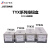 TAYEE上海天逸按钮盒TYX1防水单孔2位开关盒2 3 4孔TYX1S ABS塑料 黄盖二孔按钮盒 TYX2S/Y