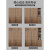 美切斯 衣柜推拉门家用卧室衣柜现代经济型大衣橱 1.2米主柜+顶柜 实木板材生态板