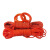 安先达救生绳 应急救援漂浮安全绳 防汛水上救生绳 12mm橘色绳30米配环钩