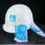 定制中国建筑中建ci安全帽logo贴纸标志不干胶 天蓝色 20个起