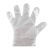 COFLYEE  一次性pe手套透明防油美发餐饮外卖加厚塑料薄膜防水 彩包精装足重0.7克常规(100只/包)