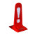 聚远（JUYUAN）TPU塑料分道体警示牌 灯珠反光 弹性好（红色） 1个价