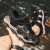 Jeep吉普男鞋夏季新品户外复古轻便防滑沙滩鞋软底开车包头运动凉鞋男 黑色(皮鞋码） 39