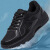 铸固 黑色作训鞋男女胶鞋体能训练鞋超轻户外透气跑鞋防滑耐磨徒步鞋子