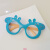 泰缤儿童佩奇眼镜框男女童可爱猪猪无镜片潮个性宝宝眼镜小孩玩具配饰 框框佩奇-蓝色
