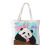 帆布袋定制成都熊猫手提帆布包印广告宣传环保购物袋礼品棉布袋子 熊猫款四 帆布袋 帆布