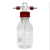 螺口洗气瓶GL45气体洗瓶缓冲瓶密封耐腐250/500/1000ml安全瓶包邮 500ml红盖整套