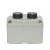 TNDACN防爆控制按钮LA53-2A带电流表启动停止急停按钮铝合金外壳2位按钮盒 1个