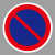 谋福（CNMF）交通标志指示牌 停车场限高标识牌可定制【禁止车辆长时间停放-贴反光膜写真(平板钉墙款)】