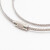阿力牛 AQJ178 钢丝绳钥匙圈 不锈钢钢丝锁扣 钢丝钥匙圈  1.5mm*20cm