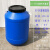 定制适用50公斤带盖塑料桶储水桶泔水桶50升废液桶耐酸碱圆桶废液 50升圆桶蓝色