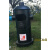 定制复古工业风消防栓垃圾桶大号创意酒吧个性装饰户外公园商用收纳筒 【黑】88cm高