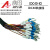 IDC40-IO数据线 IDC40转端子带编号电缆线IO信号电缆线40P 2.54mm IDC40-IO线 0.5m