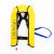 防汛钓鱼船上作业防溺水便携式围脖式气胀式救生衣救援衣手动自动 手动充气救生衣
