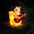 博雷奇户外太阳能发光松鼠灯防水led草坪灯动物灯装饰灯公园景观灯 松鼠ABCD款(接电)