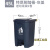 废料化学品分类垃圾箱脚踏垃圾桶锐器加厚型塑料专用加厚大桶针筒 45L特厚脚踏桶-灰盖 高韧性+2卷