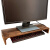 铁洛克 胡桃木显示器增高架桌面电脑置物架电视垫高底座实木木架定做定制 定制专拍 外包装木架加固