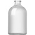 透明西林瓶模制瓶透明瓶疫苗瓶玻璃瓶青霉素瓶铝塑盖 50毫升