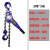 定制手扳葫芦手动小型吊机便携式手板起重吊葫芦手摇紧线器1 精品2吨*3米