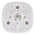 欧普照明（OPPLE）LED客厅卧室吸顶灯灯芯12w 白光5700k 方形 磁吸改造替换光源灯板模组 1个装