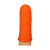 洛港 橙色：M L 混码=50只 防滑麻点手指套耐磨加厚乳胶一次性橡胶防护手指头套