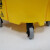 乐柏美商务用品（RUBBERMAID）行政系列WaveBrake防溢侧压式榨水车 黄色 防溅水设计一体成型 33L FG758088