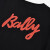 巴利（BALLY）2023男士春夏新款黑色圆领印花短袖T恤简约舒适纯棉短袖 6302825 黑色 L