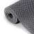 尚美巢品 PVC防滑垫镂空防滑地垫防水脚垫塑料地垫5.5mm特厚加密1.2米宽*1米长 灰色（拍几米就是几米长）