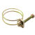 元族铁镀锌双钢丝喉箍抱箍卡箍管卡适用于软管水管钢丝管箍强力 8mm-12mm(100个)