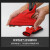 山都澳 劳保手套 丁腈涂层耐油工作搬运 防护手套SD518 SD-518红色(2副）