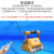 千佳彩 定制游泳池全自动吸污机洗池底水下清洁机器人设备水龟吸 M200