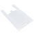 谐晟 一次性透明塑料袋袋子白色打包方便袋小号背心袋手提胶袋 22*34 100个
