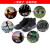搏峰（BOVFN）劳保鞋 防滑耐磨高帮休闲鞋 男女通用 黑色 022高帮 40