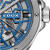 edox依度手表 Delfin 原创男士自动机械表镂空盘钢带防水瑞士轻奢腕表 85303-3M-BUIGB