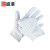 防静电手套双面条纹手套透气防滑无尘电子工业生产作业条纹手套BSS-FJD1双 M
