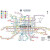 DZQ2023版北京上海地铁换乘线路图海报轨道交通出行图挂图规划图定制 北京轨道交通图 相纸 60*90厘米=36寸