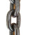 G80级锰钢起重链条吊链手拉葫芦链条倒链索具链条滚光铁链 M6承重1吨/单米