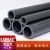 UPVC美标化工管子SCH80pvc管道工业给水黑色排水硬管件直管材2寸 10外径273.05mm 厚度15.1/米