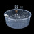 冰禹 BT-88 塑料水槽 实验室小学中学实验器材教学仪器 方形27*20*10.5cm 