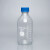 定制适用KimbleKimax蓝盖试剂瓶肖特蜀牛同款液相流动相溶剂瓶GL45耐高温试剂瓶盖丝口蓝 1000ml 蓝盖 透明