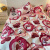 可爱四件套少女心床上用品ins粉色少女心草莓熊卡通学生被套床的 油画点点 1.5-m四件-套 被-套1.5*2.0-m