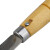 海斯迪克 HKY-104 不锈钢菠萝刀 多功能清洁弯刀 木柄水果削皮小镰刀 弯刀月牙刀 10把