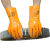兰浪 U8728 PVC防护手套工业劳保手套 耐油防化耐酸碱防滑手套 兰浪 U8728 PVC防护手套（1付装） XL