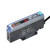 FS-V11数显光纤放大器控制器红外感应光电传感器漫反射对射 M4单头反射光纤线长1米